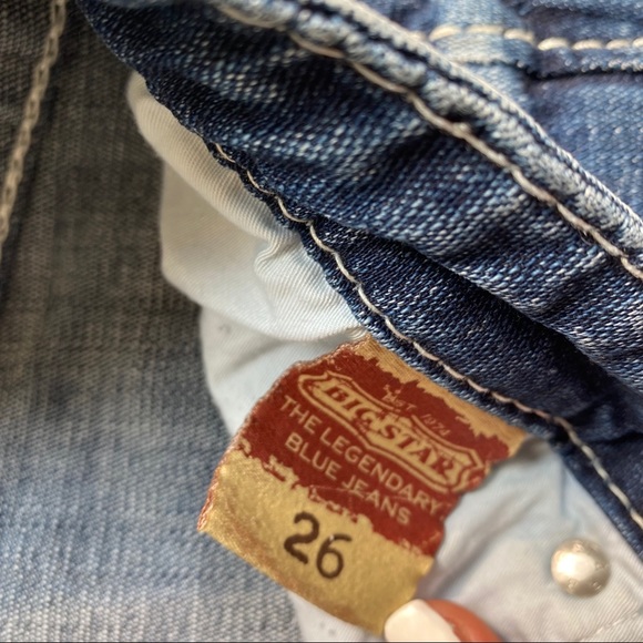 Vintage Big Star Cuffed Jeans - Picture 7 of 8